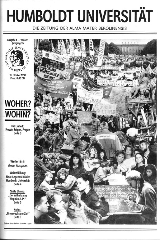 Zeitung der Humboldt-Universtität: Woher? Wohin?