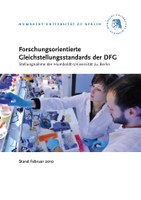 Forschungsorientierte Gleichstellungsstandards der DFG