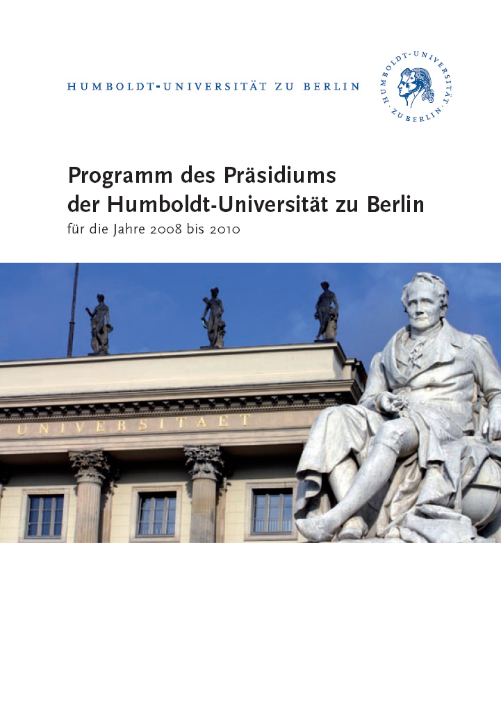 Programm des Präsidiums