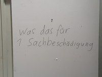Neue Sachbeschädigungen im ISW