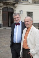 Prof. Dr. Johannes Helmrath und Prof. Dr. Michael Borgolte 