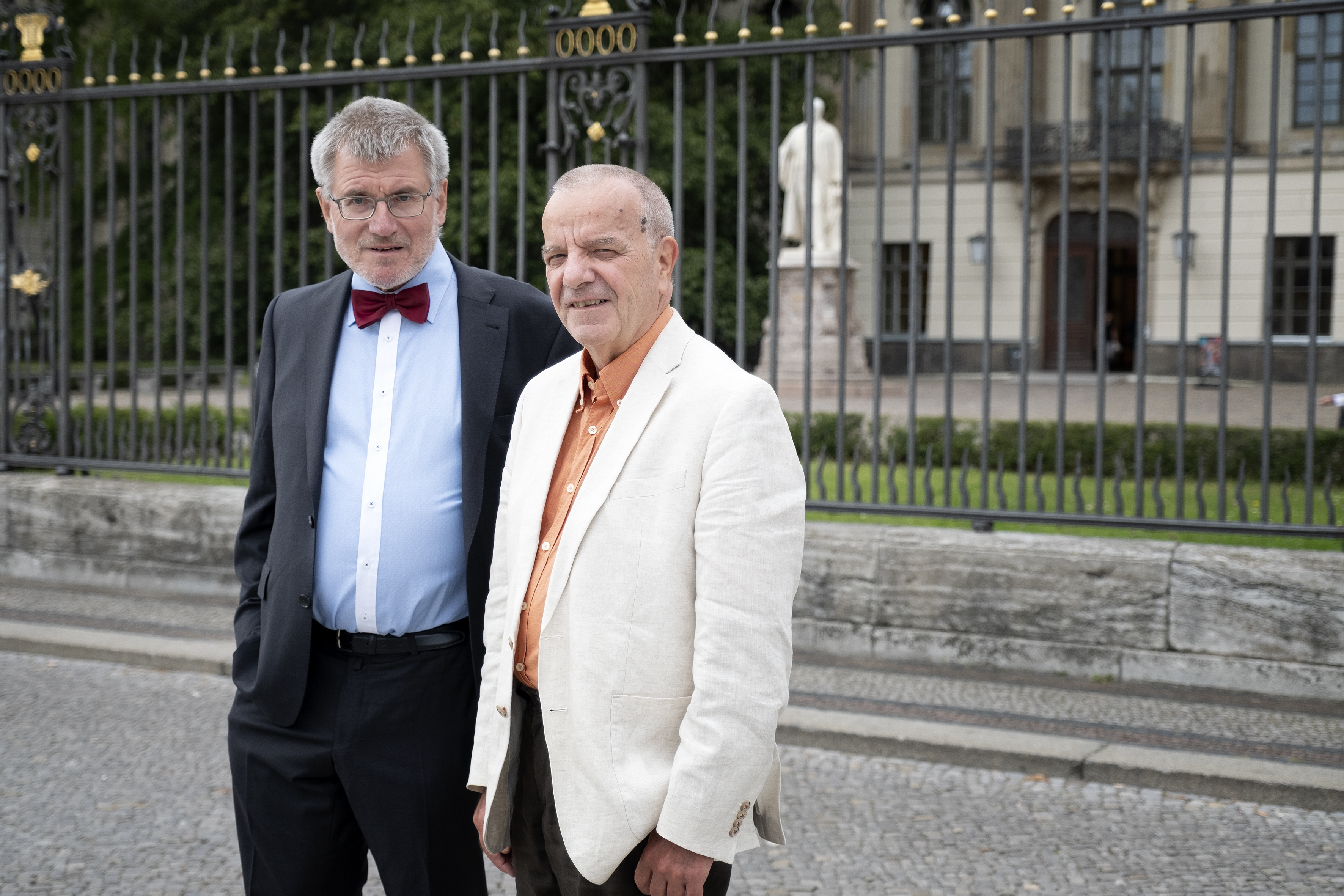 Prof. Dr. Johannes Helmrath und Prof. Dr. Michael Borgolte 