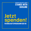 Spenden für das Ukraine-Patenschaftsprogramm der HU