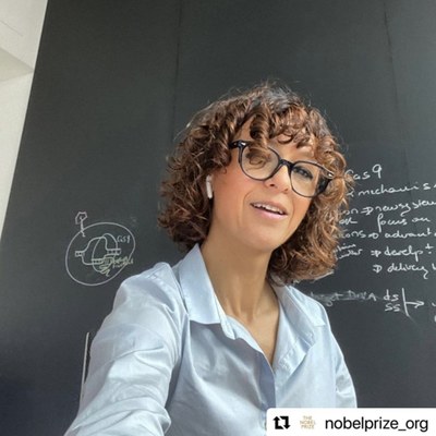 Selfie von Emmanuelle Charpentier