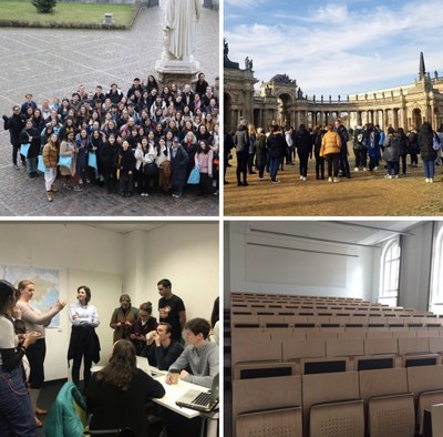 Gruppenbilder von Studierenden
