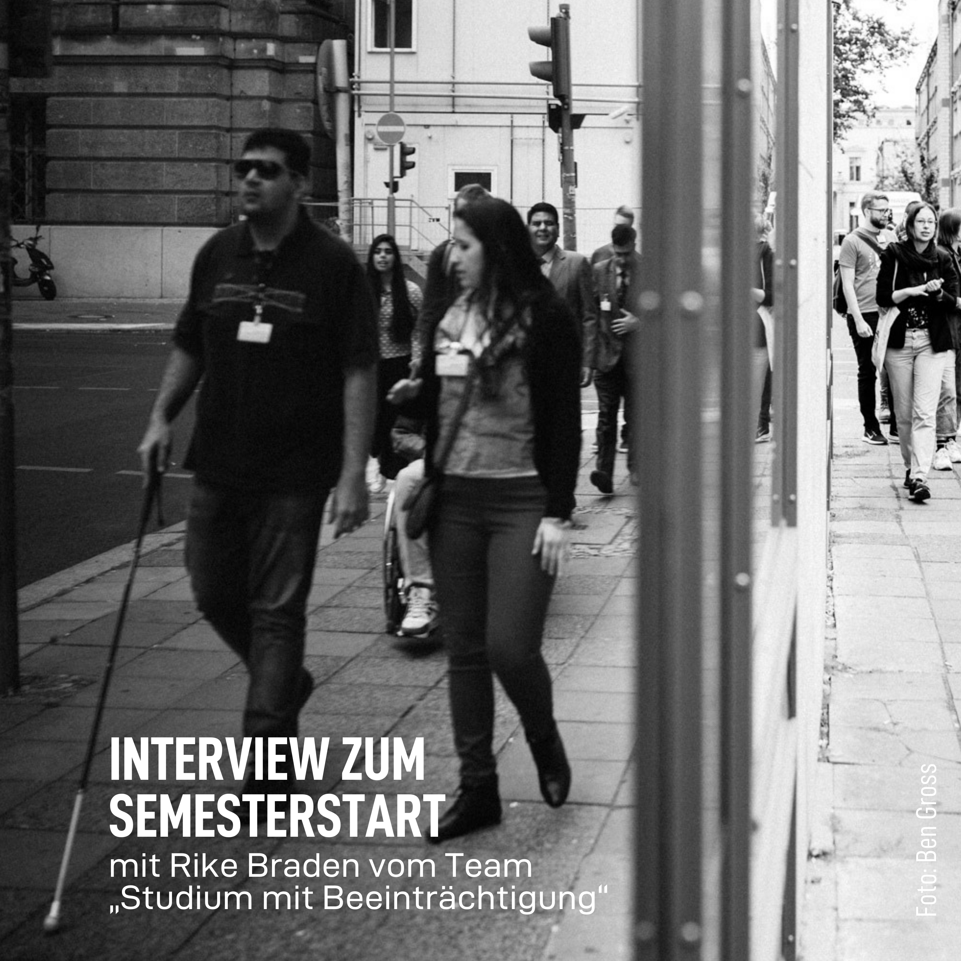 Interview zum Studium mit Beeinträchtigung