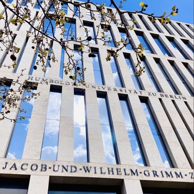 Corona Testzentrum der HU im Jacob-Wilhelm-Grimm-Zentrum