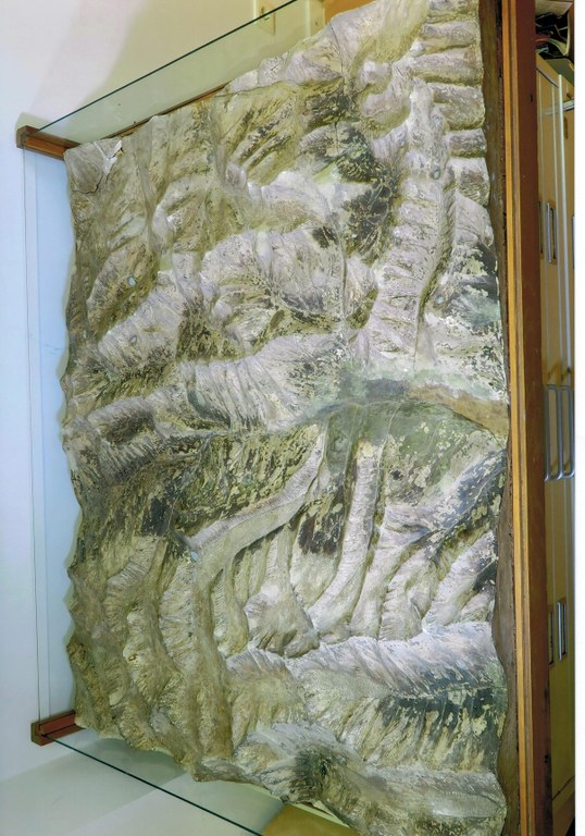 Gletscher Müller Relief Berlin Oscar Wüest