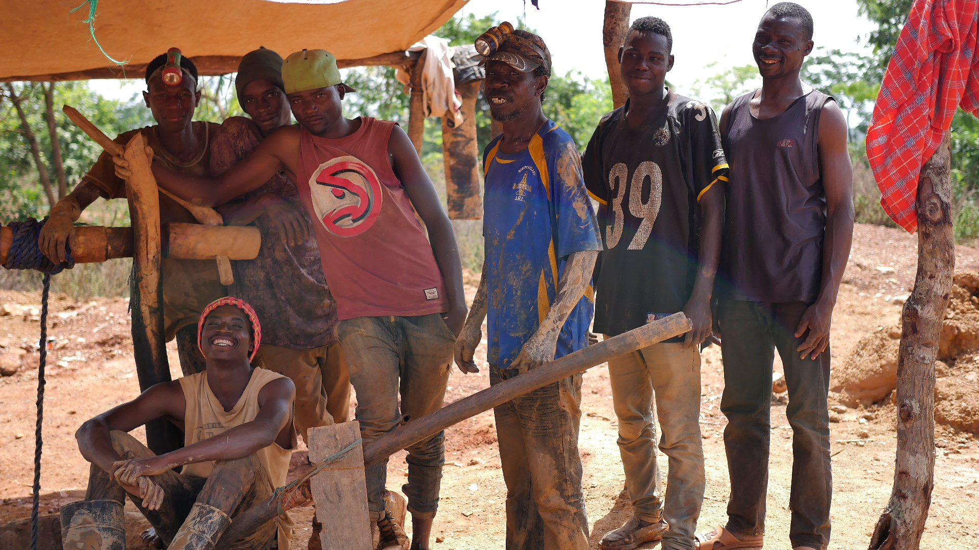 A group of small scale miners in Tanzania Anna Frohn Pedersen