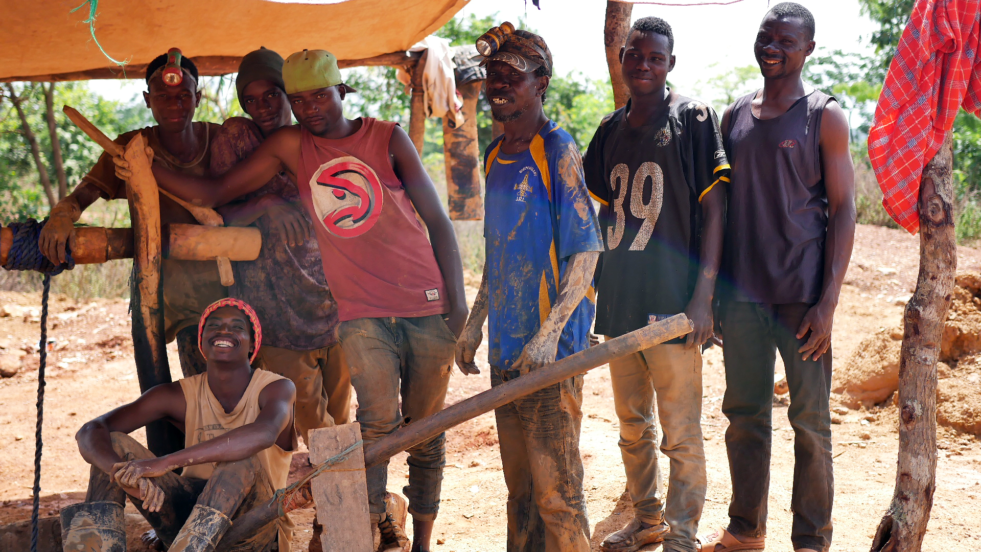 A group of small scale miners in Tanzania Anna Frohn Pedersen