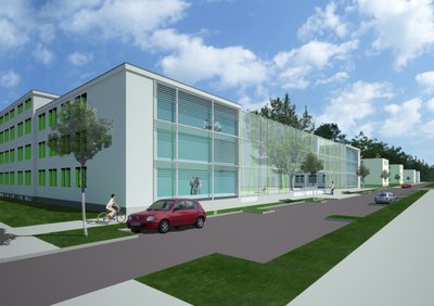 Geplanter Forschungsbau