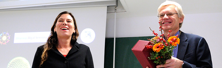 Peter Hegemann und Sandra Scheeres