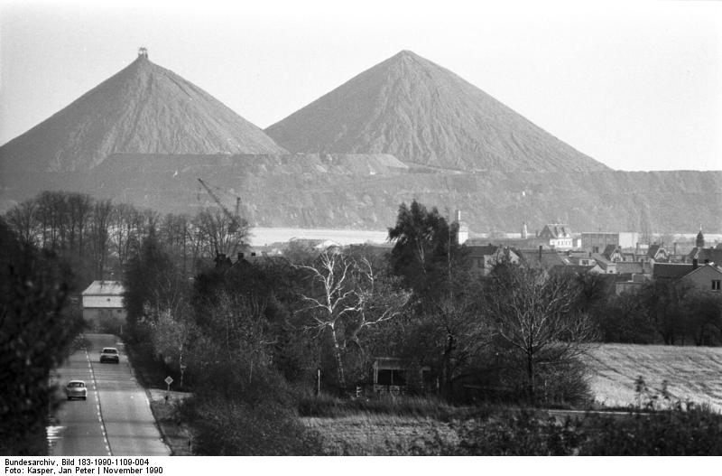 Thüringen Abraumhalte Uranbergbau