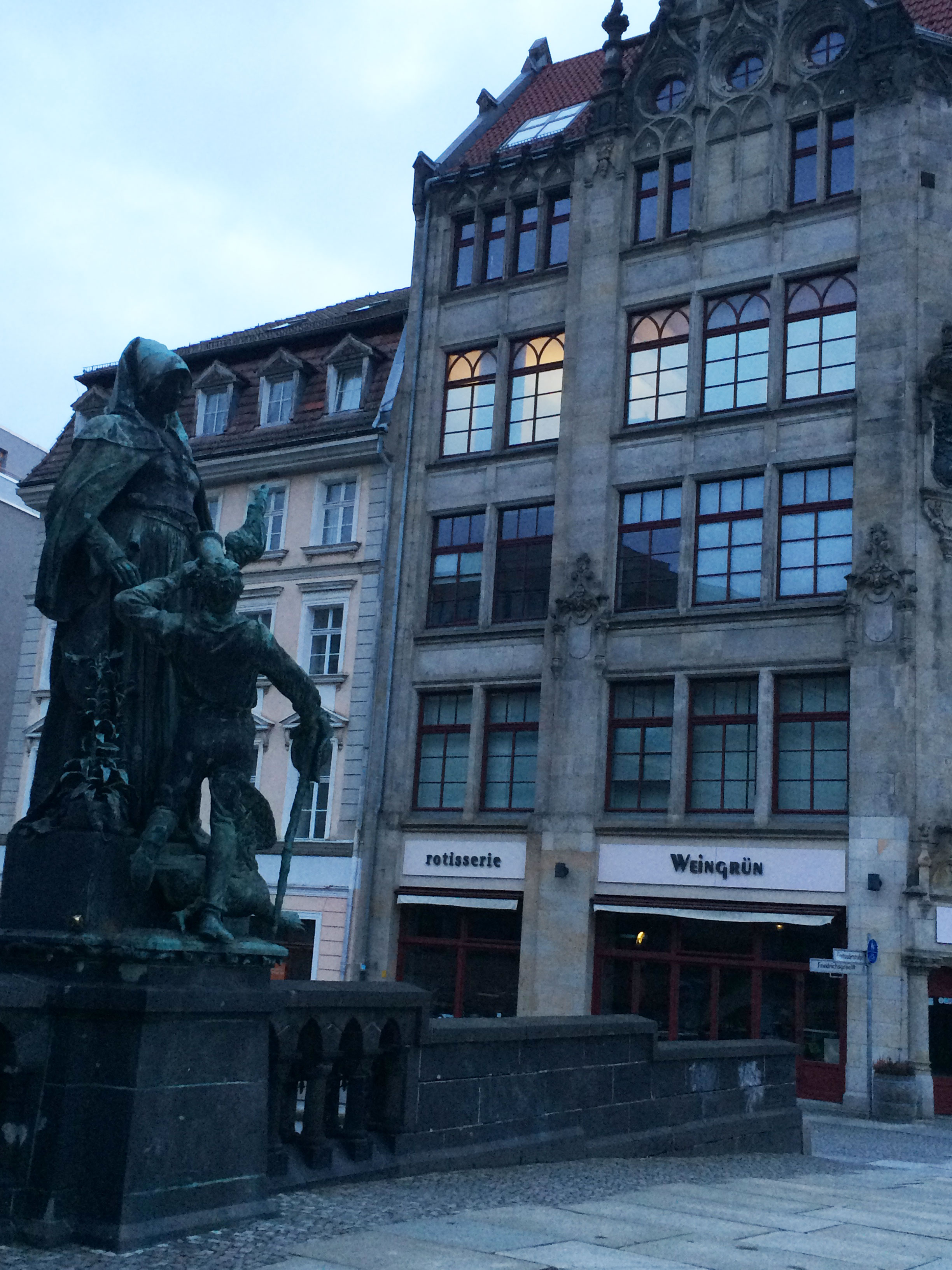 Morgenstimmung an der Gertraudenbrücke