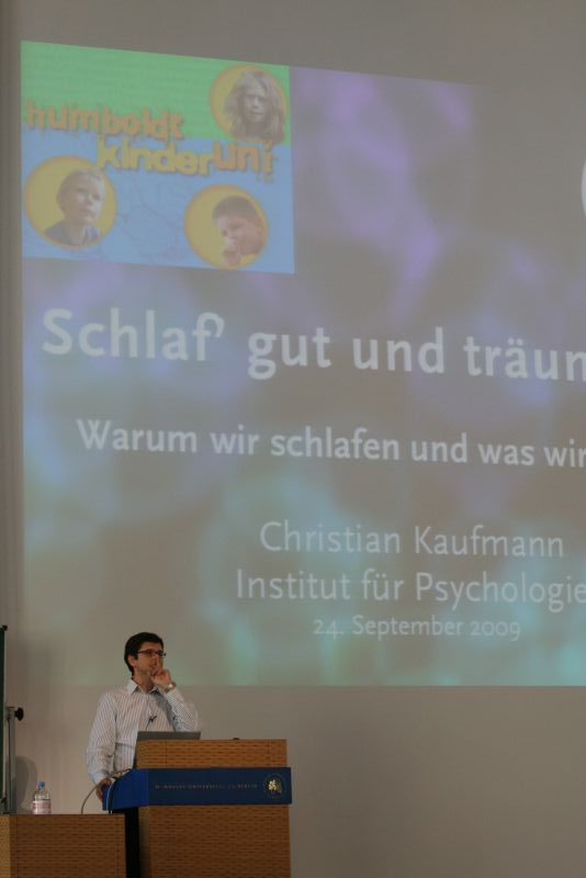 Vorlesung von Christian Kaufmann