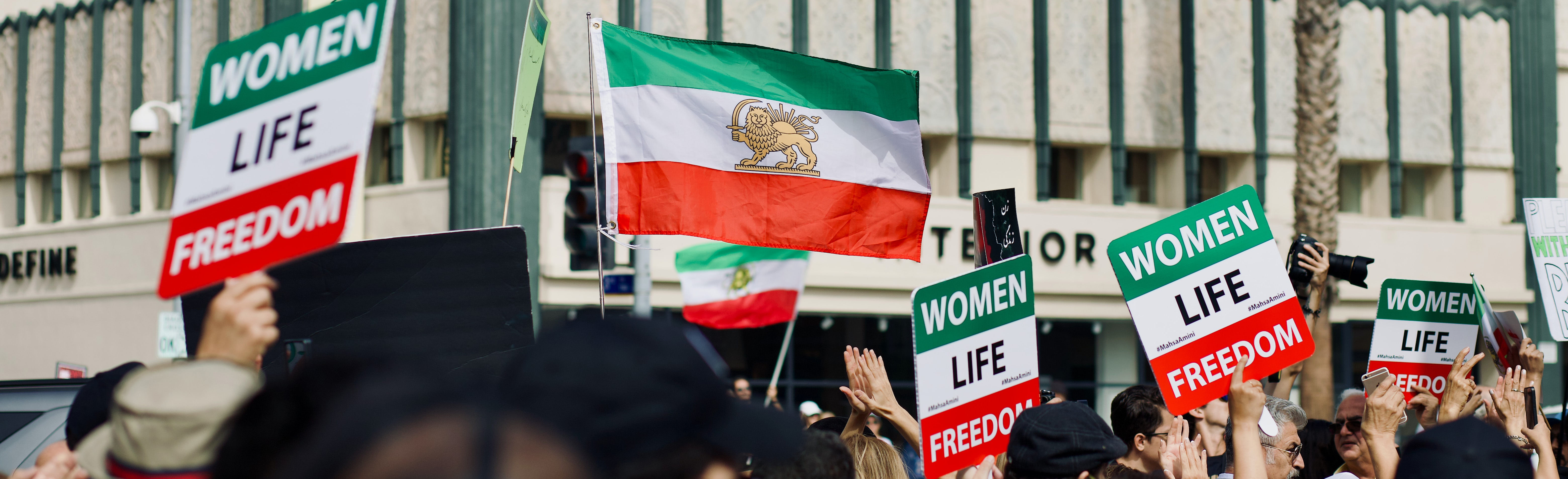 Protest Iran Frauen