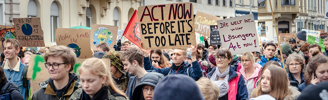 Klimaprotest Demo FFF