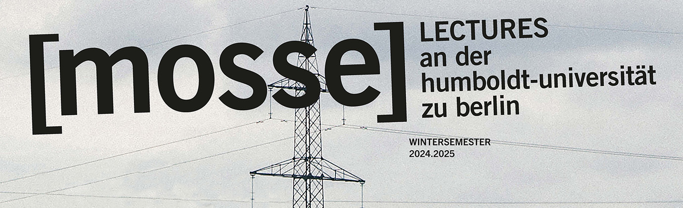 Mosse Lectures 2024/25