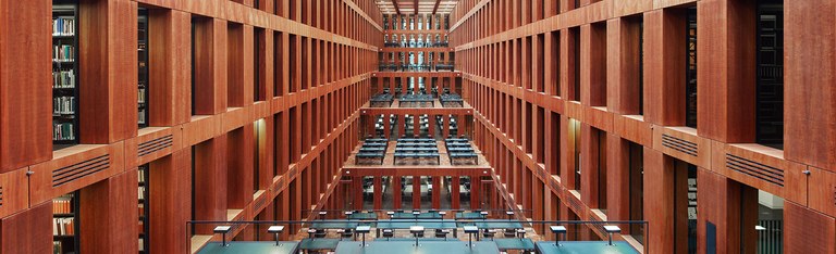 Leeres Grimm-Zentrum UB