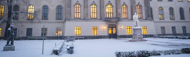 Humboldt-Universität Schnee Winter