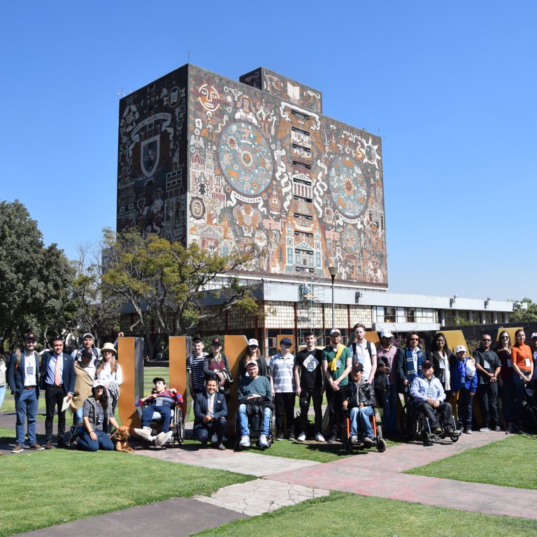 Mexiko Gruppe quadrat