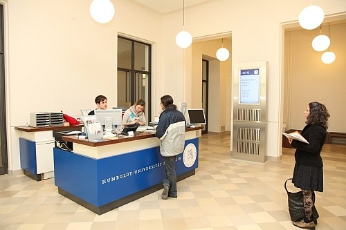 Infopoint im SSC