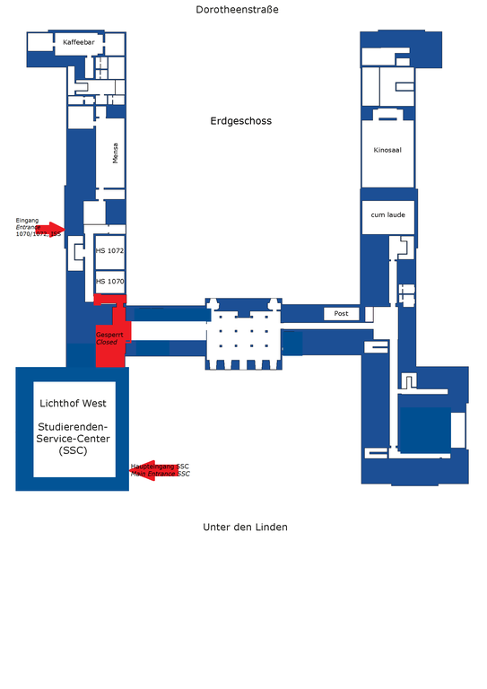 Zugang zum SSC