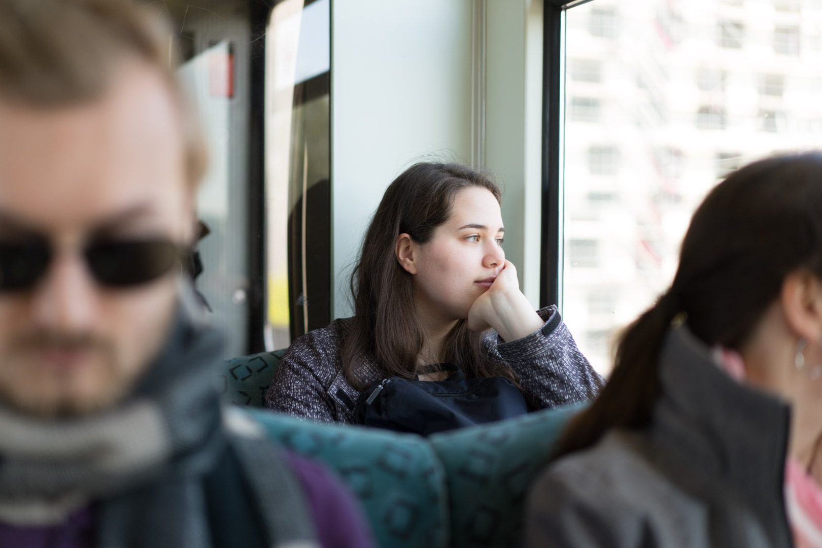 In der S-Bahn