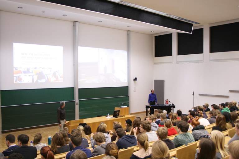 12.10.2015 Begrüßung Adlershof