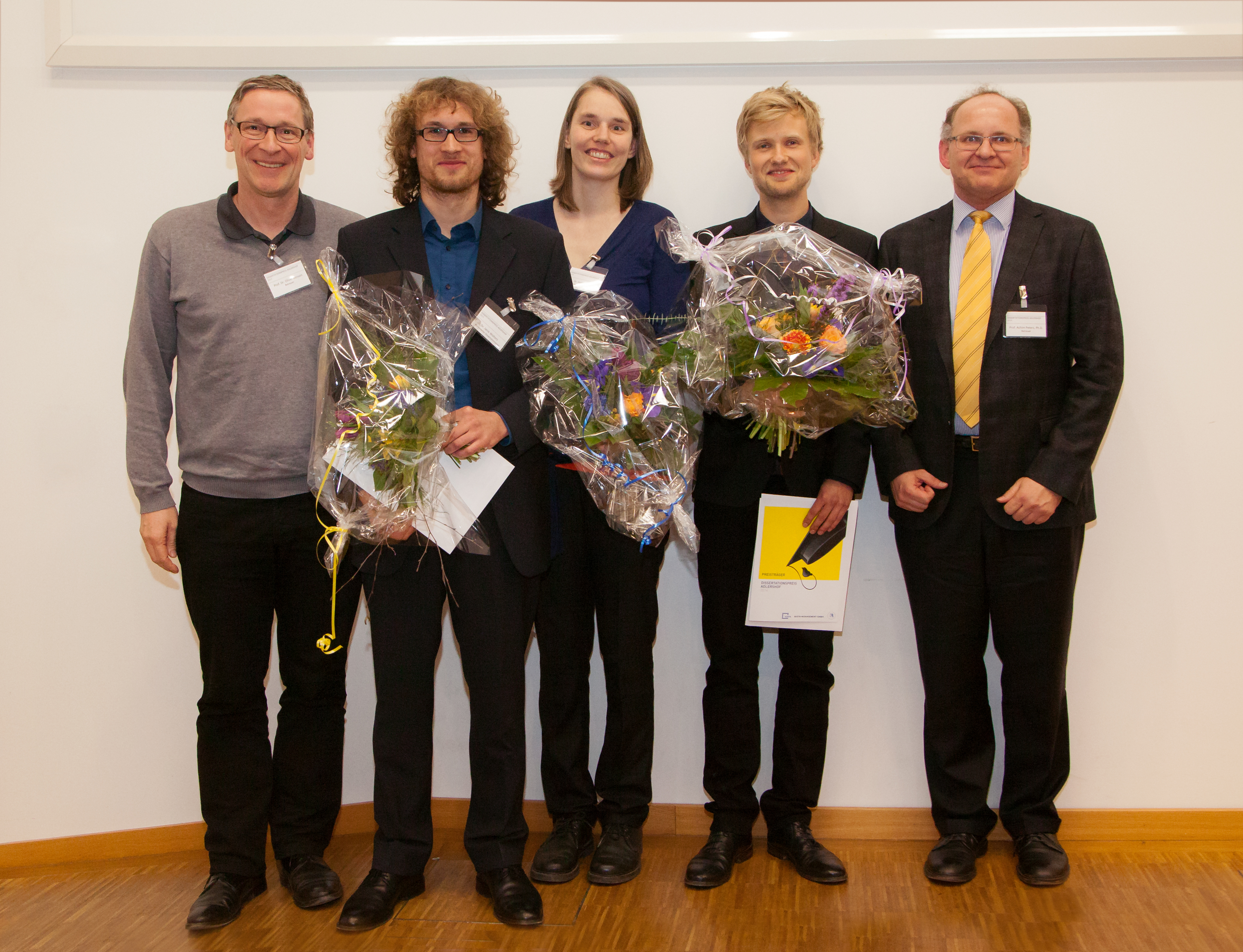 Dissertationspreis Adlershof 2014