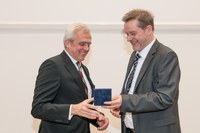 Überreichung der Humboldt-Universitäts-Medaille