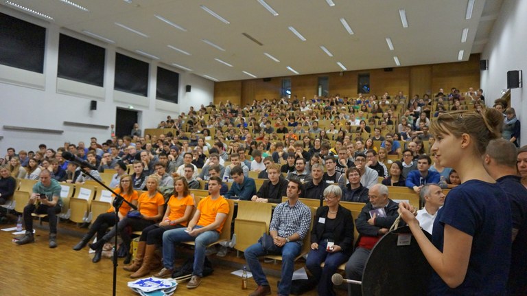 Im Großen Hörsaal