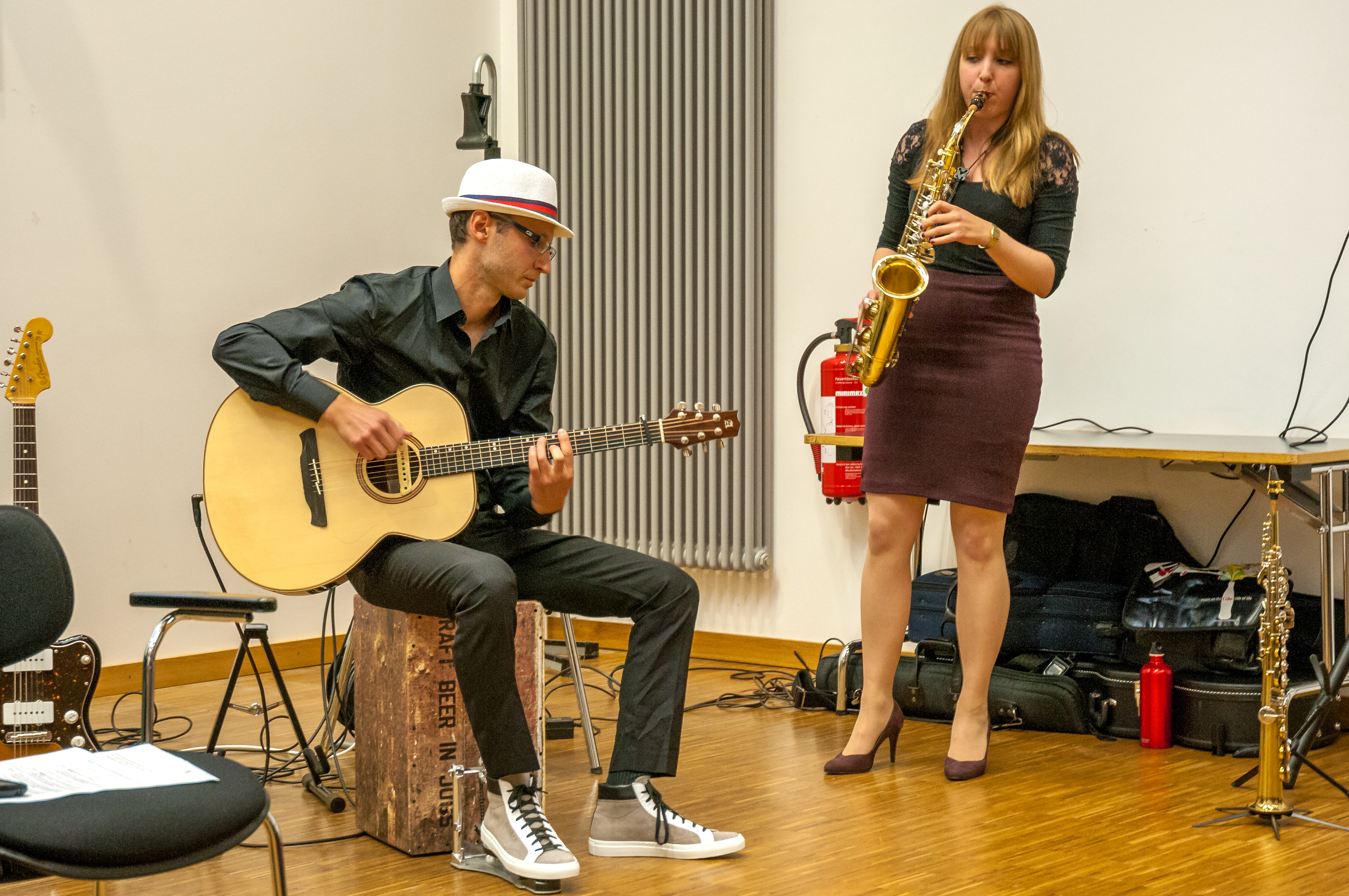 Musikalische Begleitung: Duo philosophie