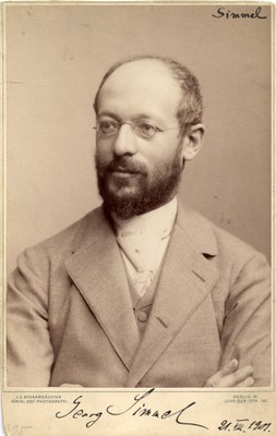 Georg Simmel Georg Simmel