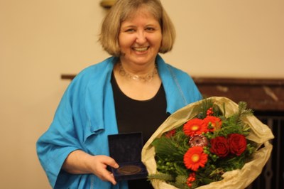 20211122 Brigitte Lehmann HU Medaille Foto Petra Franz