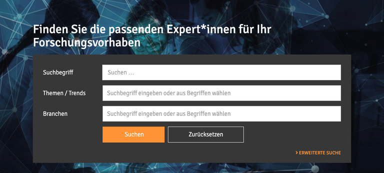 Expertise Landkarte