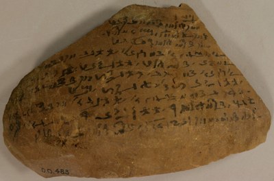 Demotic ostracon 