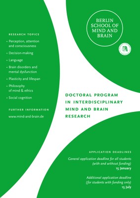 Plakat School of Mind and Brain 