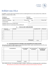 Beiblatt zum digitalen Learning Agreement