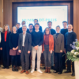 Gruppenbild aller Preisträger*innen des Humboldt-Preises 2024