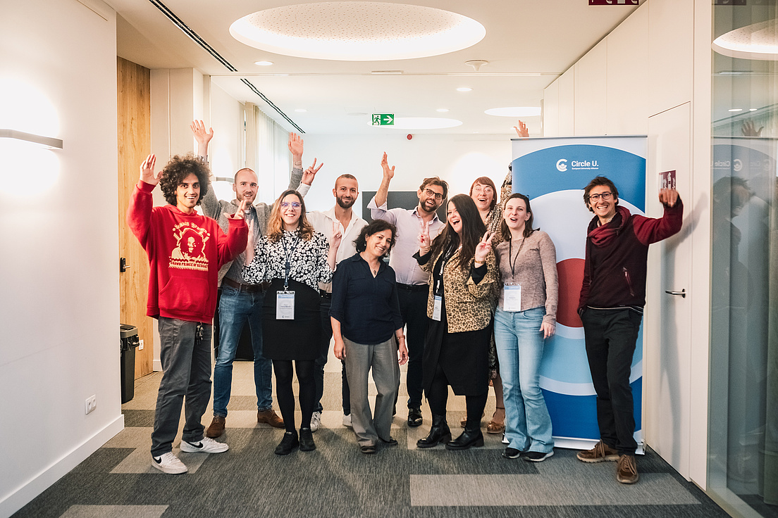 Participants of a previous edition of Circle U.'s Sandpits. Photo: Benjamin Zwarts
