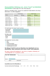 Green Travel Formular